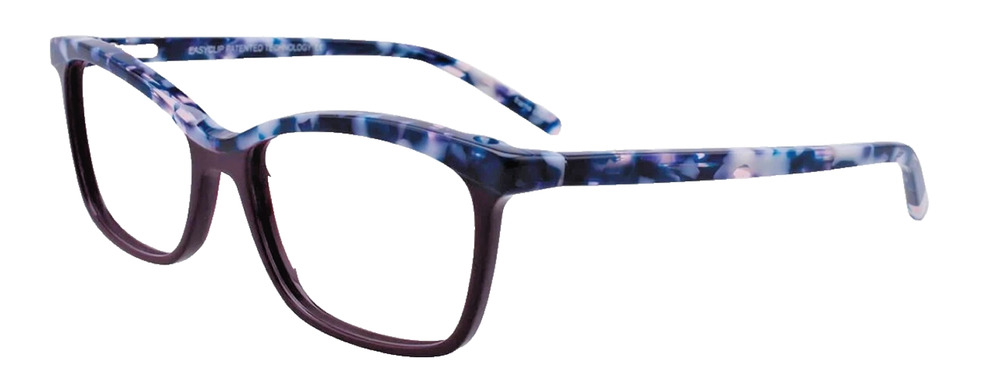 EASYCLIP MOD EC395 80 W CLIP ON SUNGLASSES 54-16-135 AUTHENTIC EYEGLASSES
